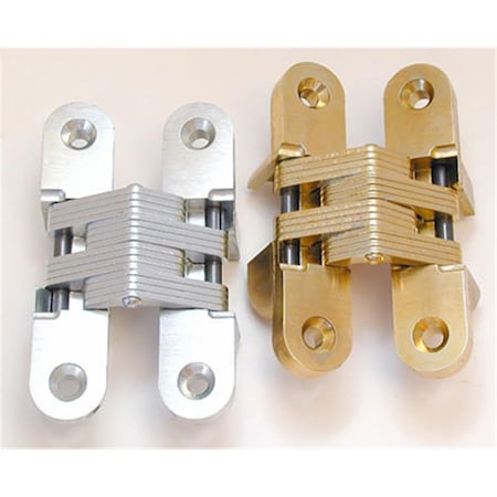 Hd SOSS Invisible Hinge Medium Duty- Satin Brass - 4.63 in. SS0218 26D